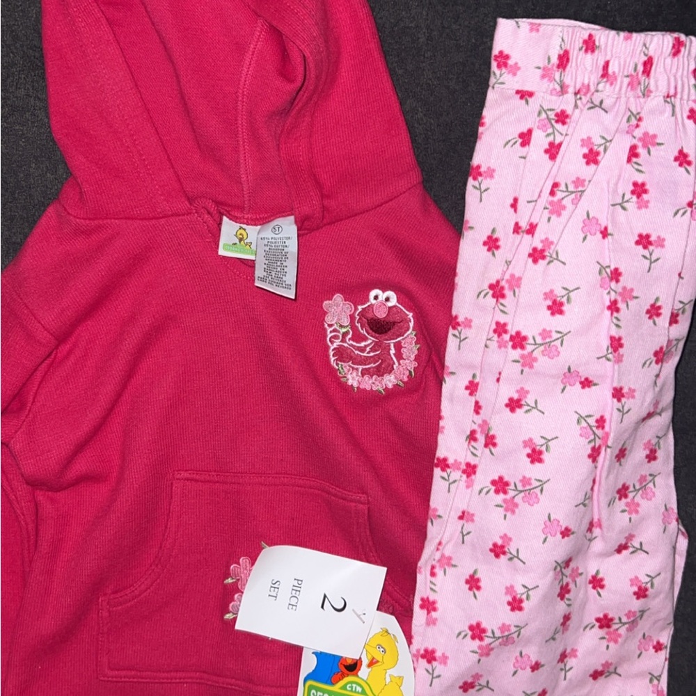 SOLD Vintage Sesame Street Elmo Set